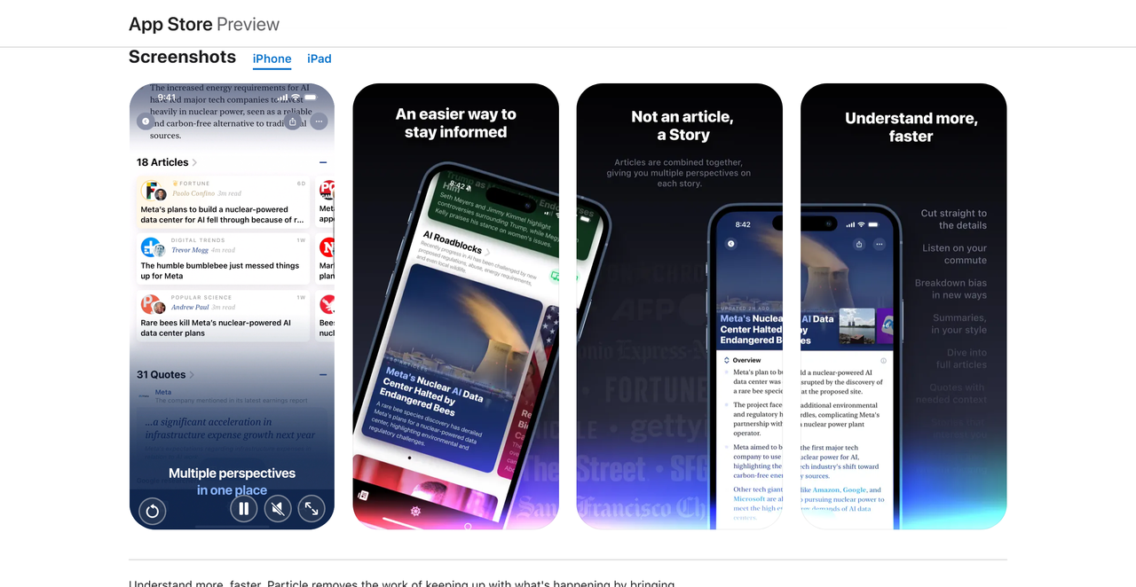Particle News 截图