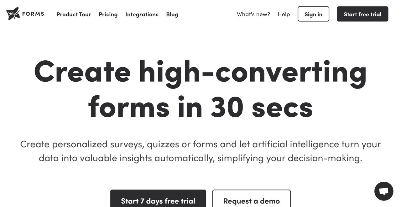Yay! Forms 截图
