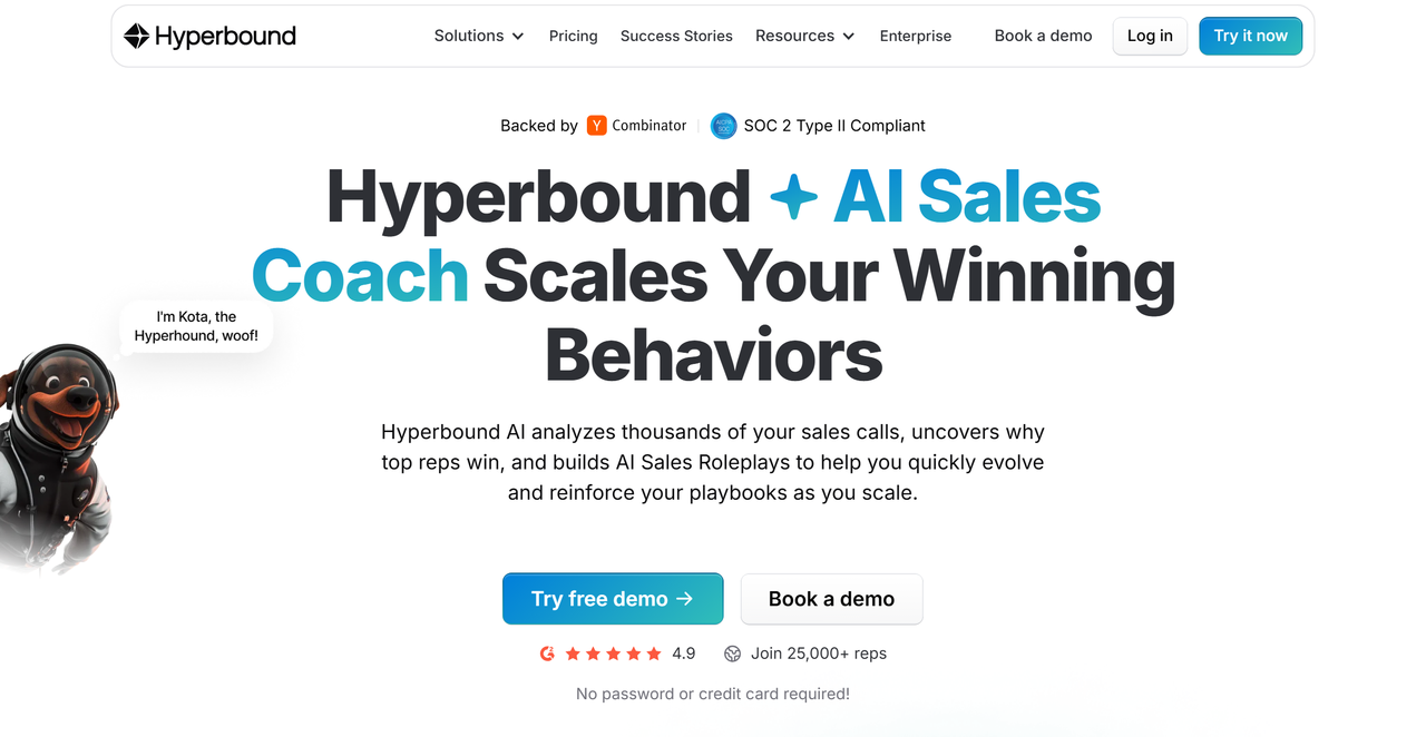 Hyperbound AI 截图