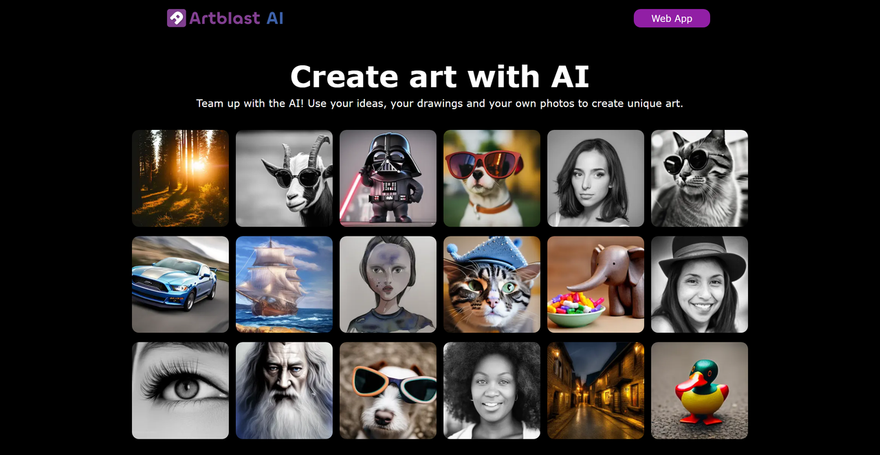 ArtblastAI 截图