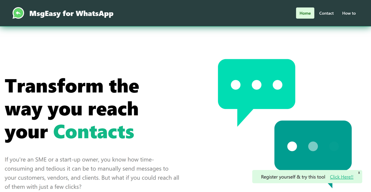MsgEasy for WhatsApp 截图