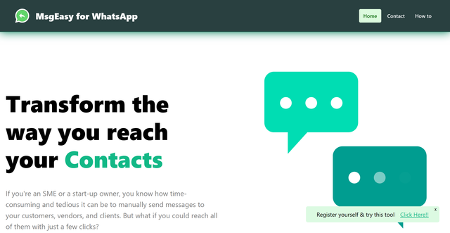 MsgEasy for WhatsApp