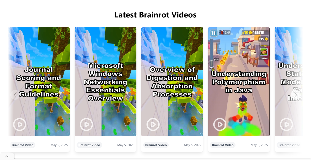 PDF to Brainrot 截图