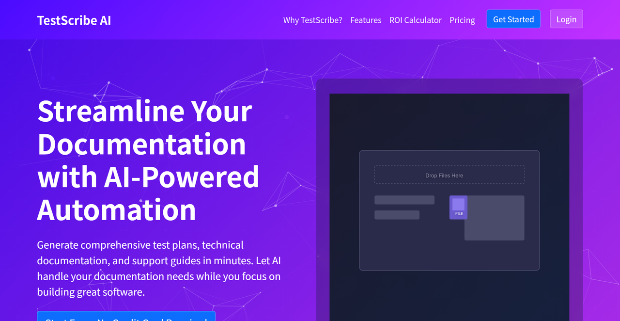 TestScribe AI 截图