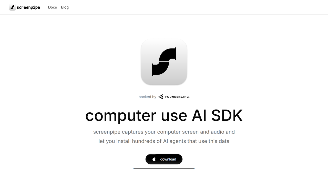 Screenpipe 截图