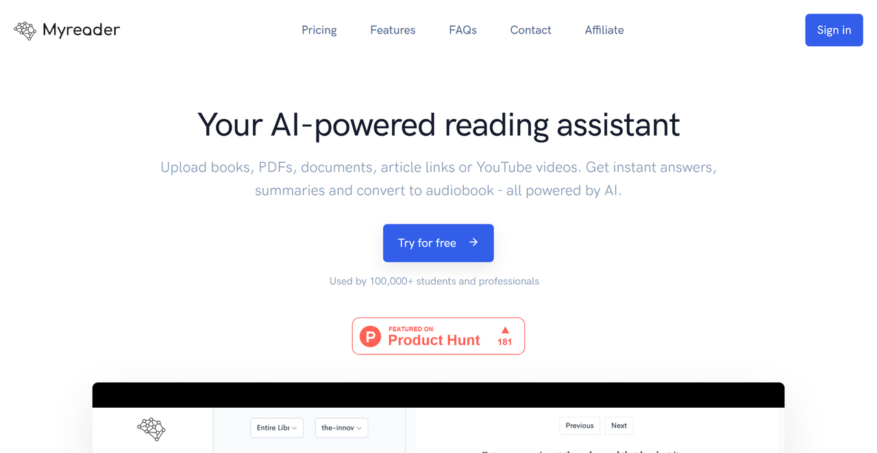 Myreader 截图