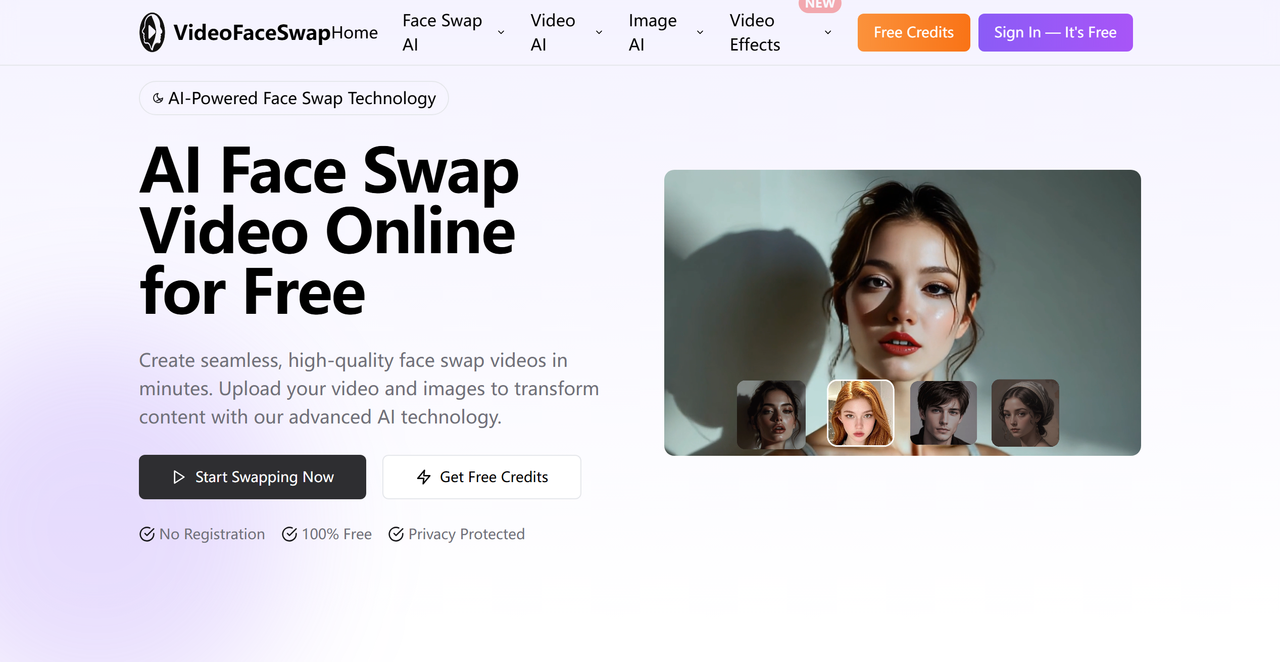 VideoFaceSwap 截图