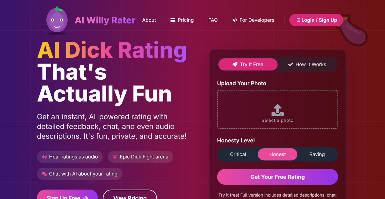 AI Willy Rater 截图