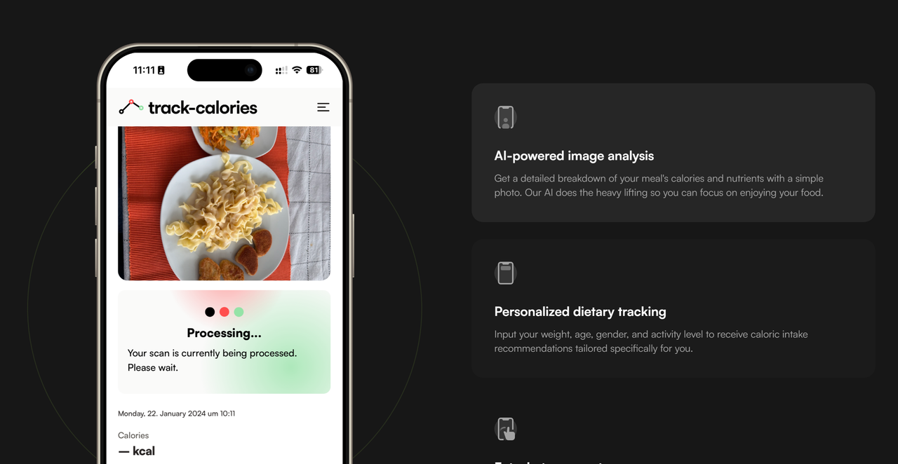 Track Calories 截图