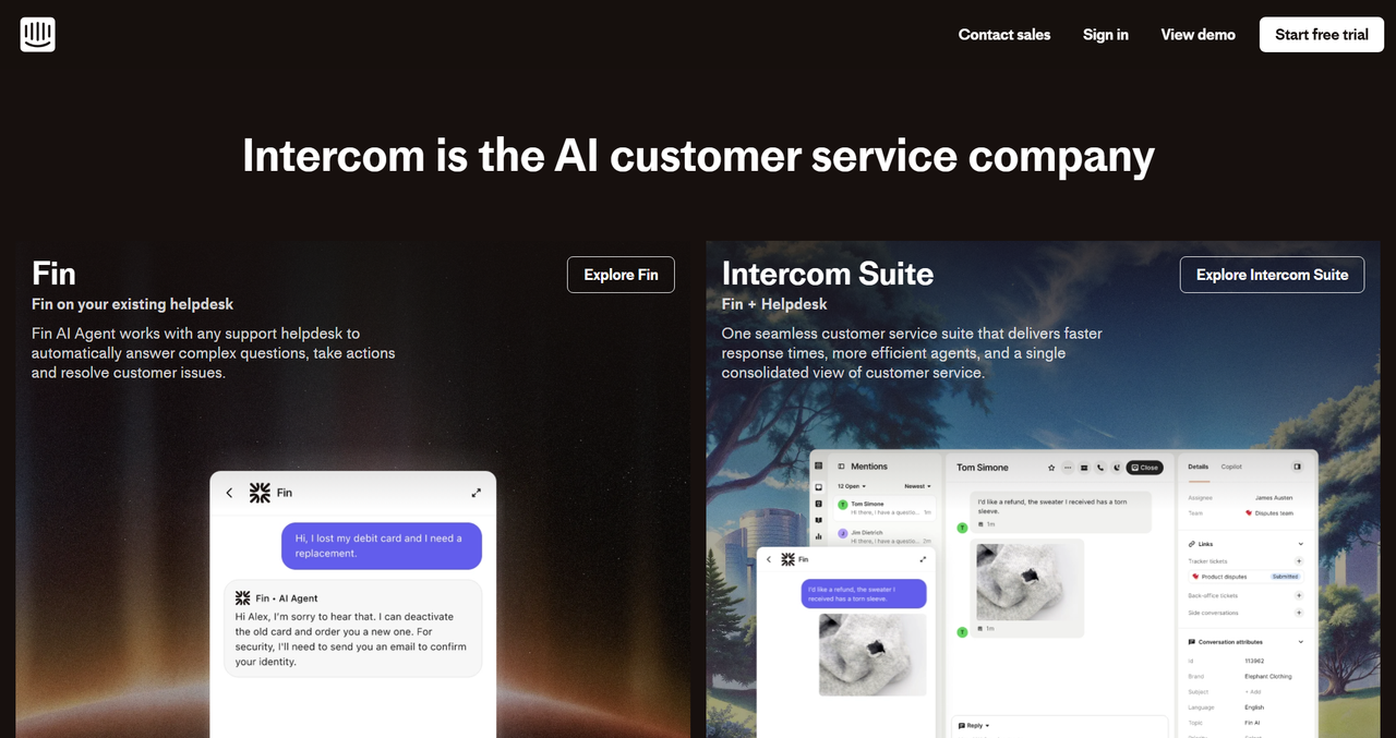 Intercom 截图