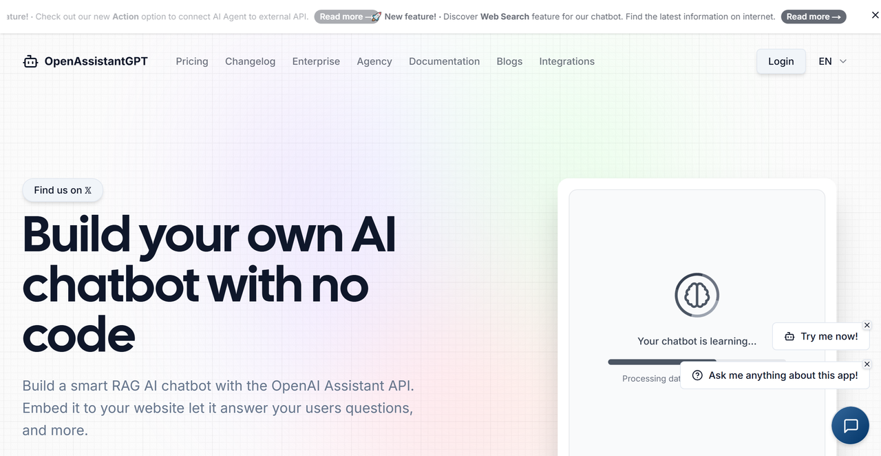 OpenAssistantGPT 截图