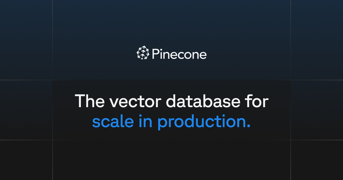 Pinecone 截图
