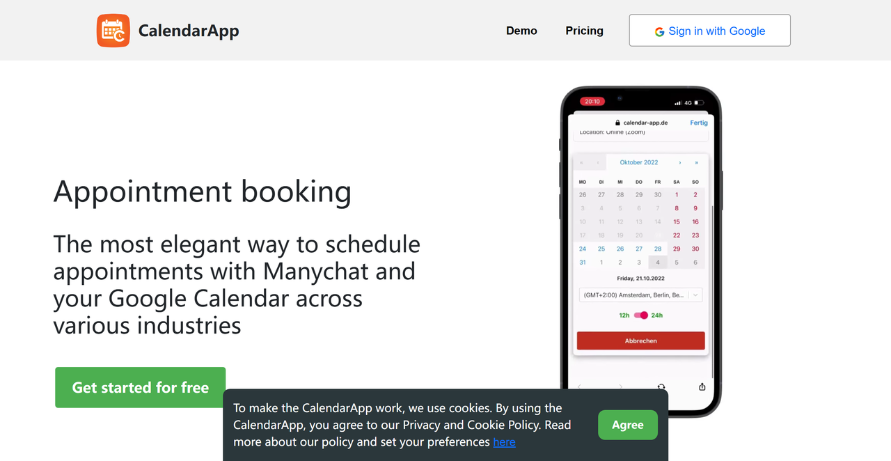 CalendarApp 截图
