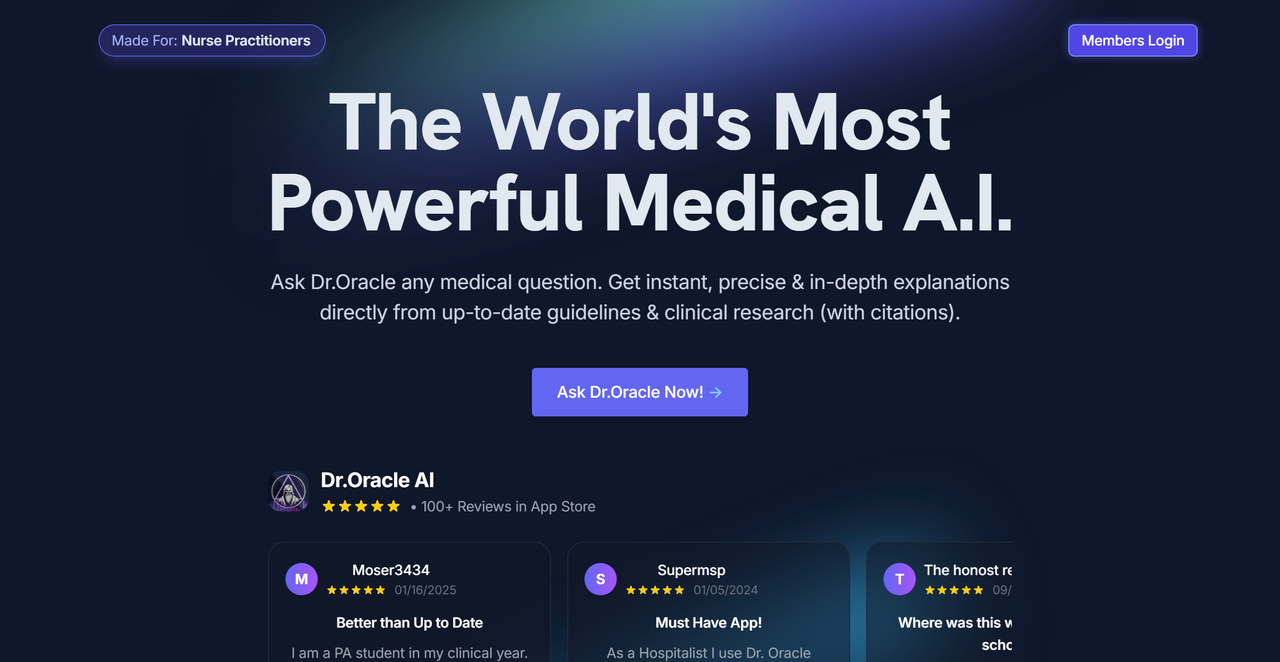 Dr.Oracle AI 医学助手 截图