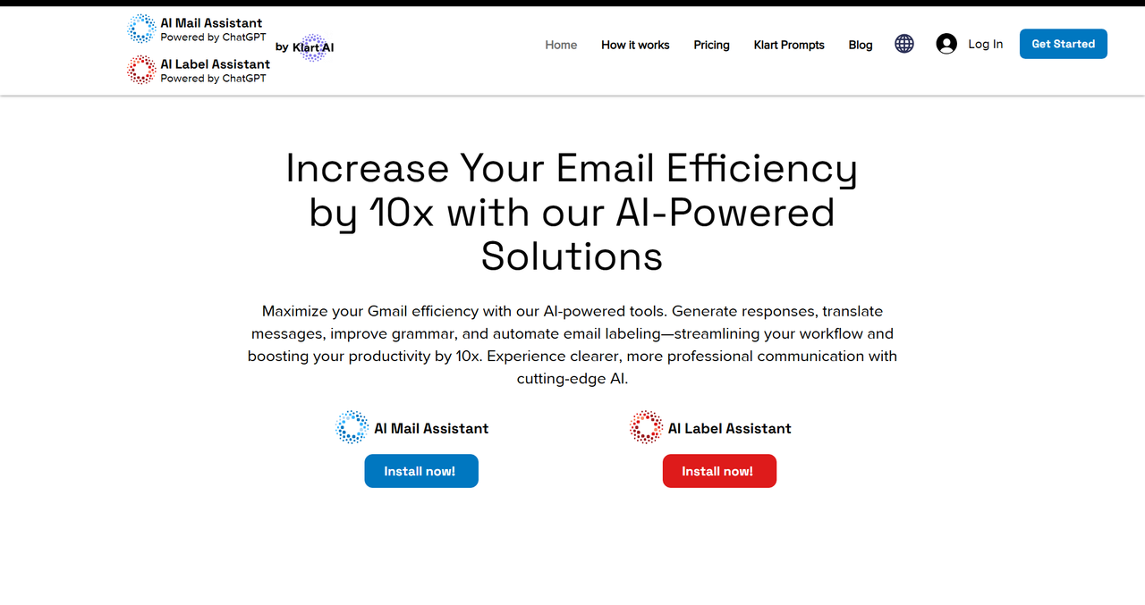 AI Mail Assistant 截图