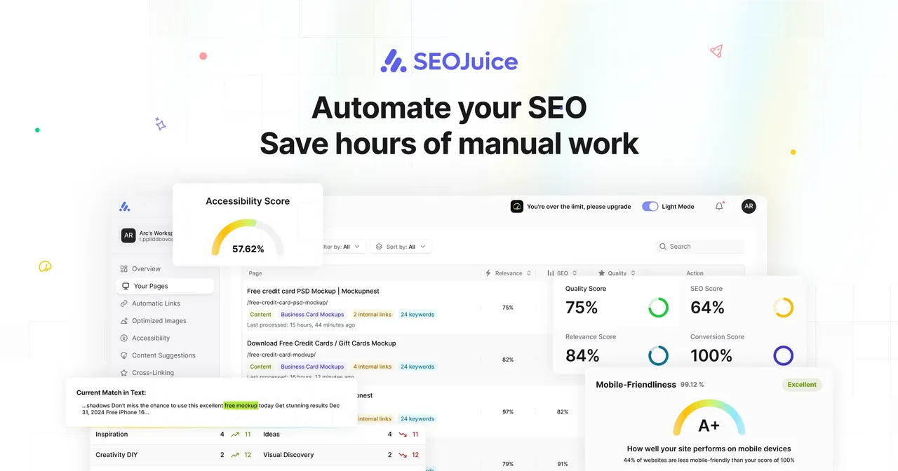 SEOJuice 截图
