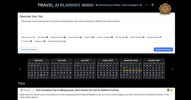Travel AI Planner