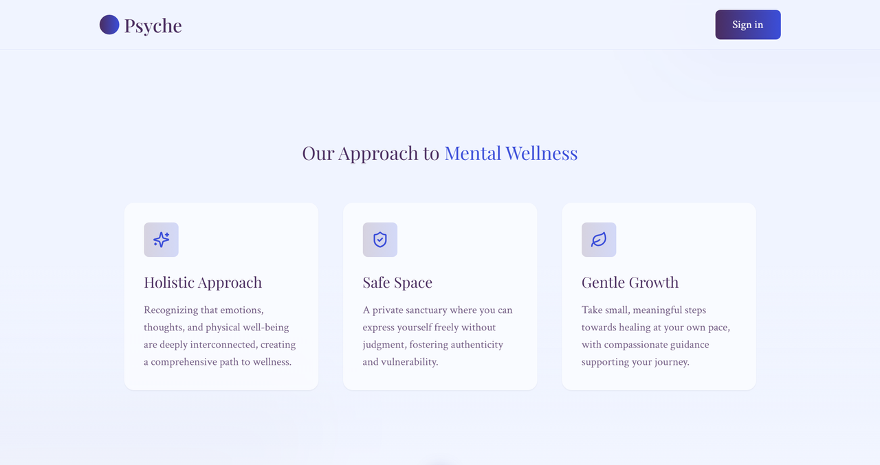 Psyche App 截图