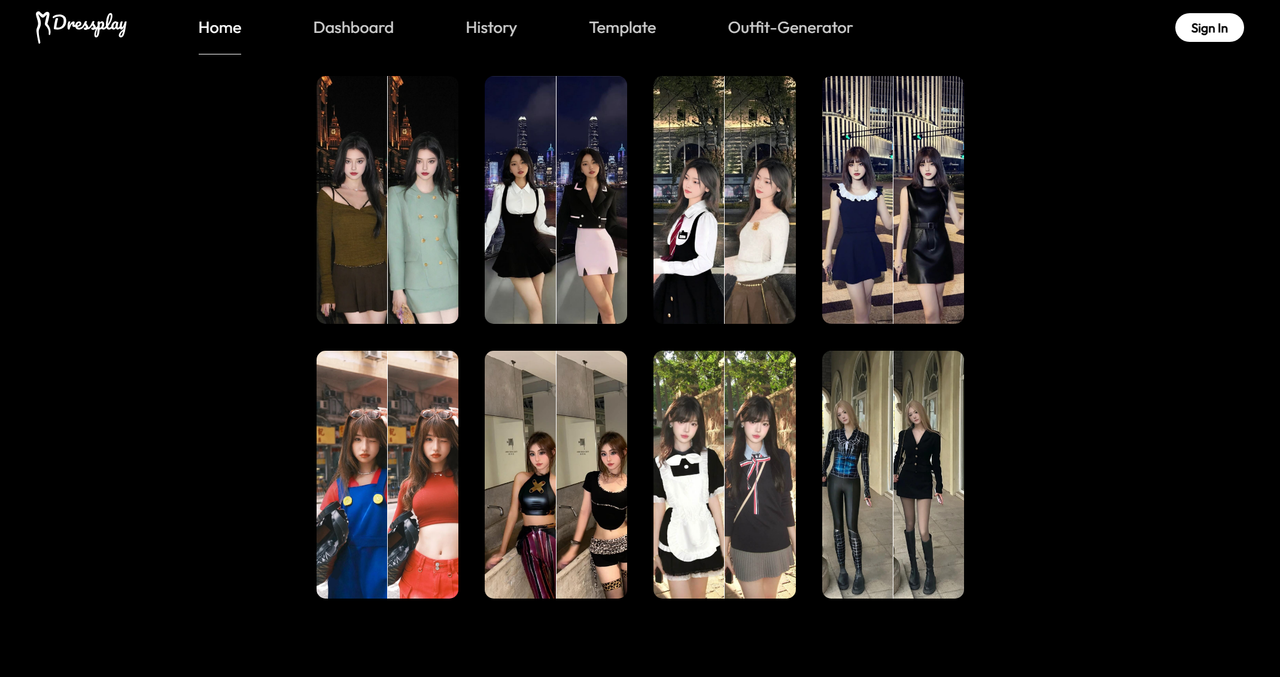 Dressplay.ai 截图