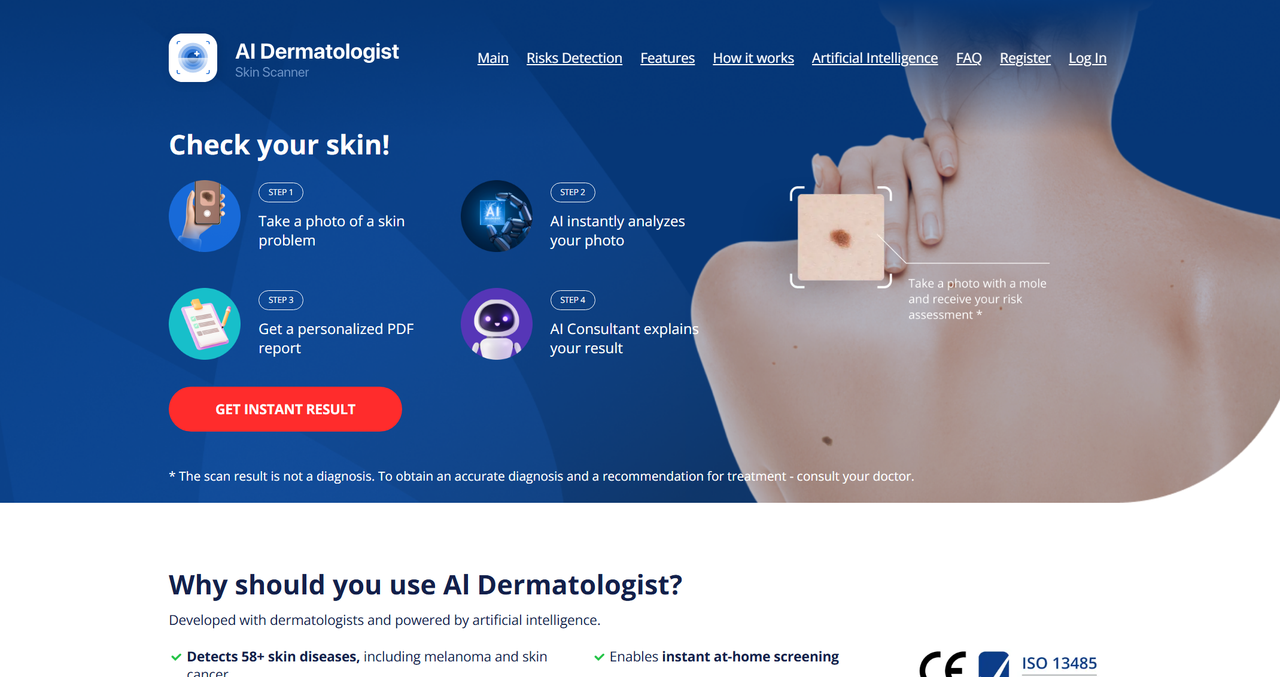 AI Dermatologist 截图