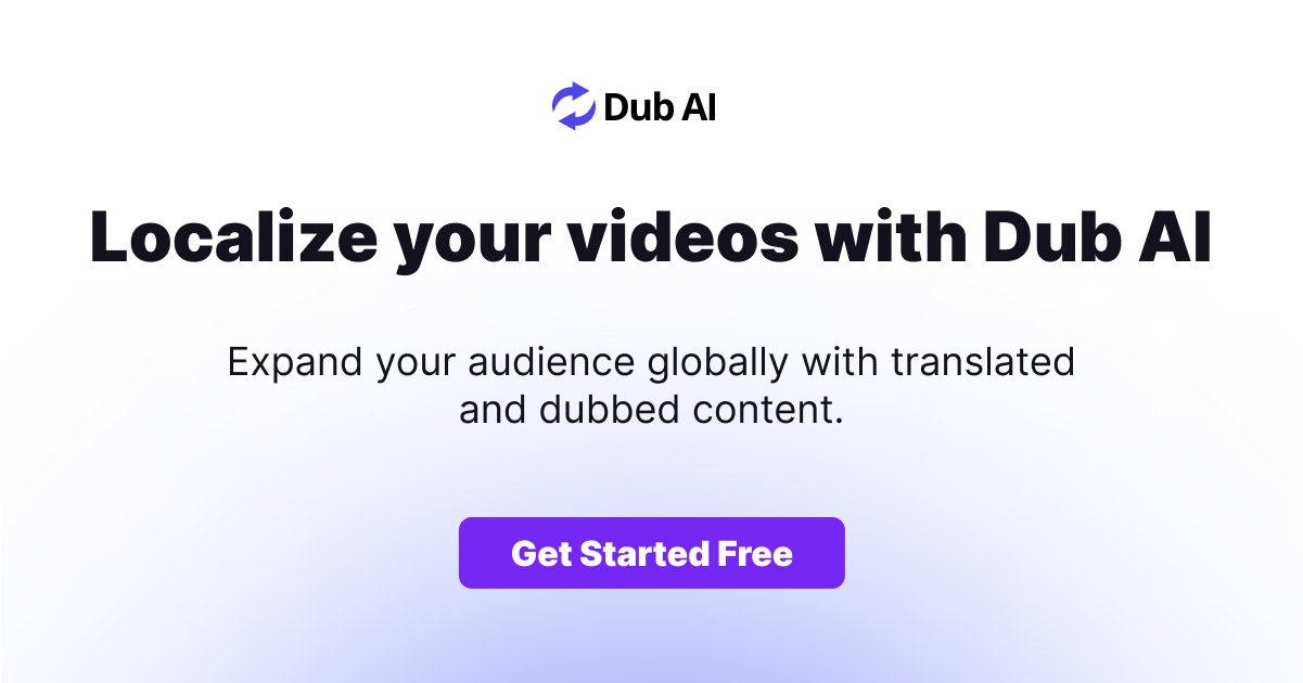 Dub AI 截图