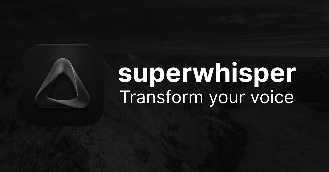 superwhisper 截图