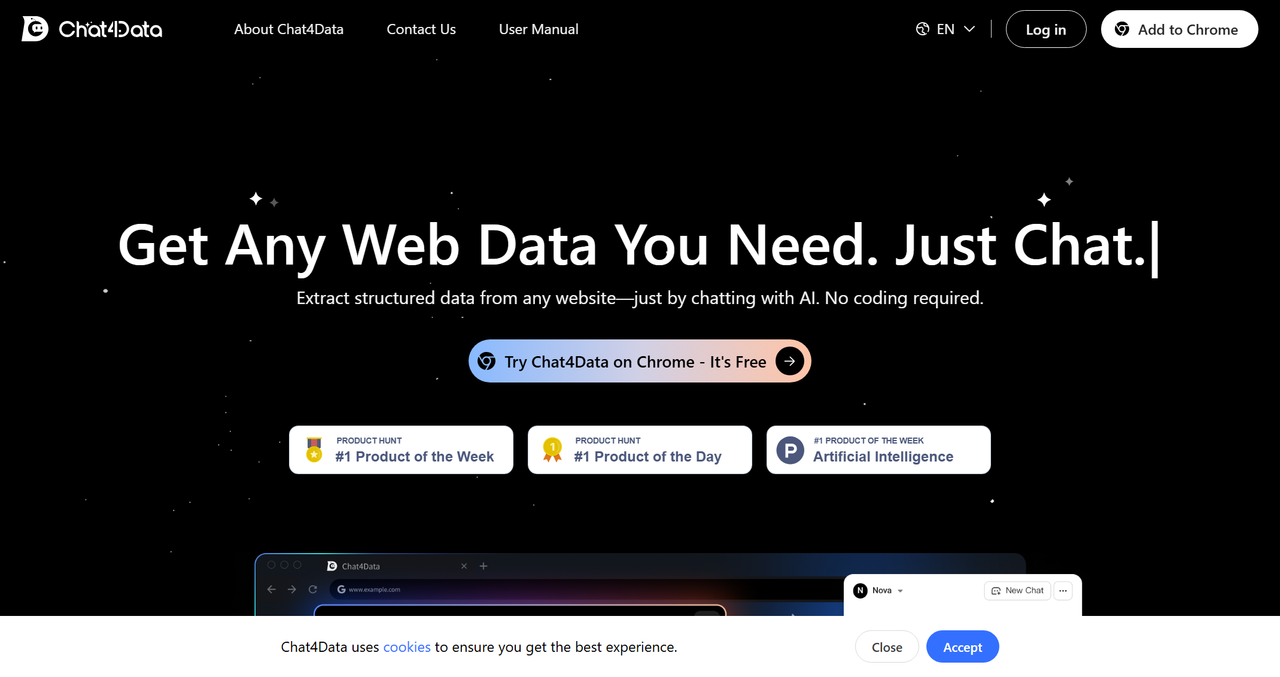 Chat4Data 截图