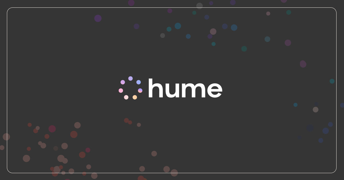 Hume AI 截图