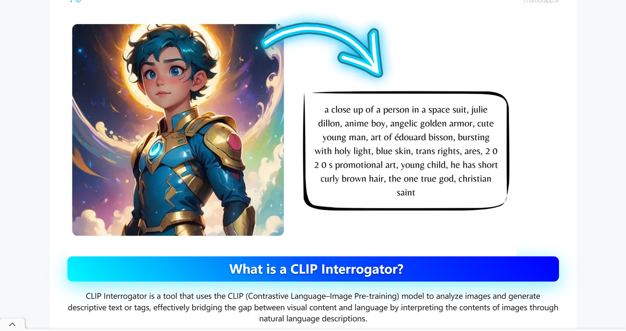 CLIP Interrogator 截图