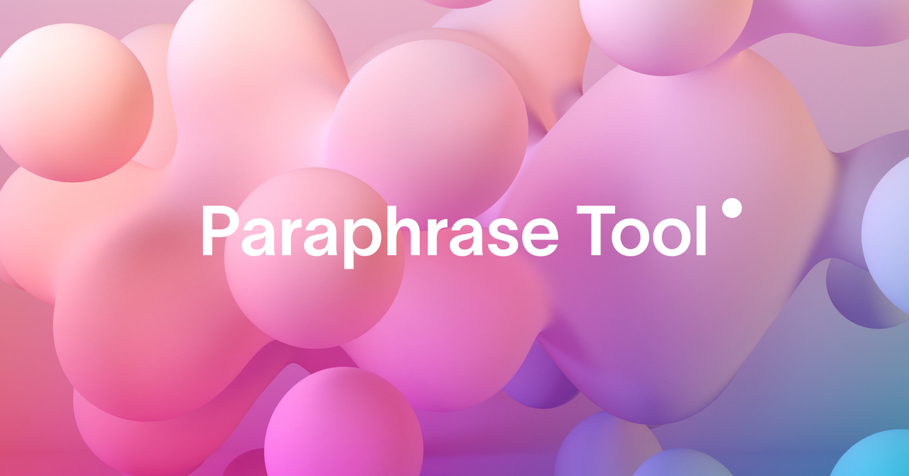 Paraphrase Tool 截图