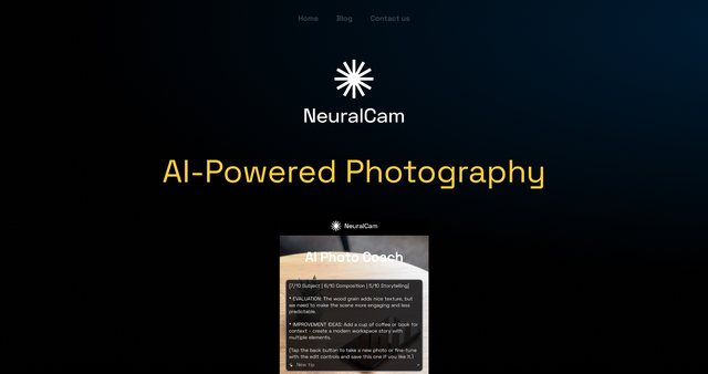 NeuralCam AI Camera