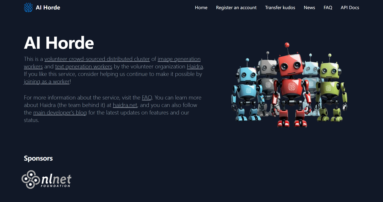 AI Horde 截图