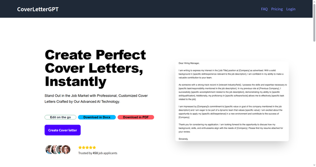 CoverLetterGPT