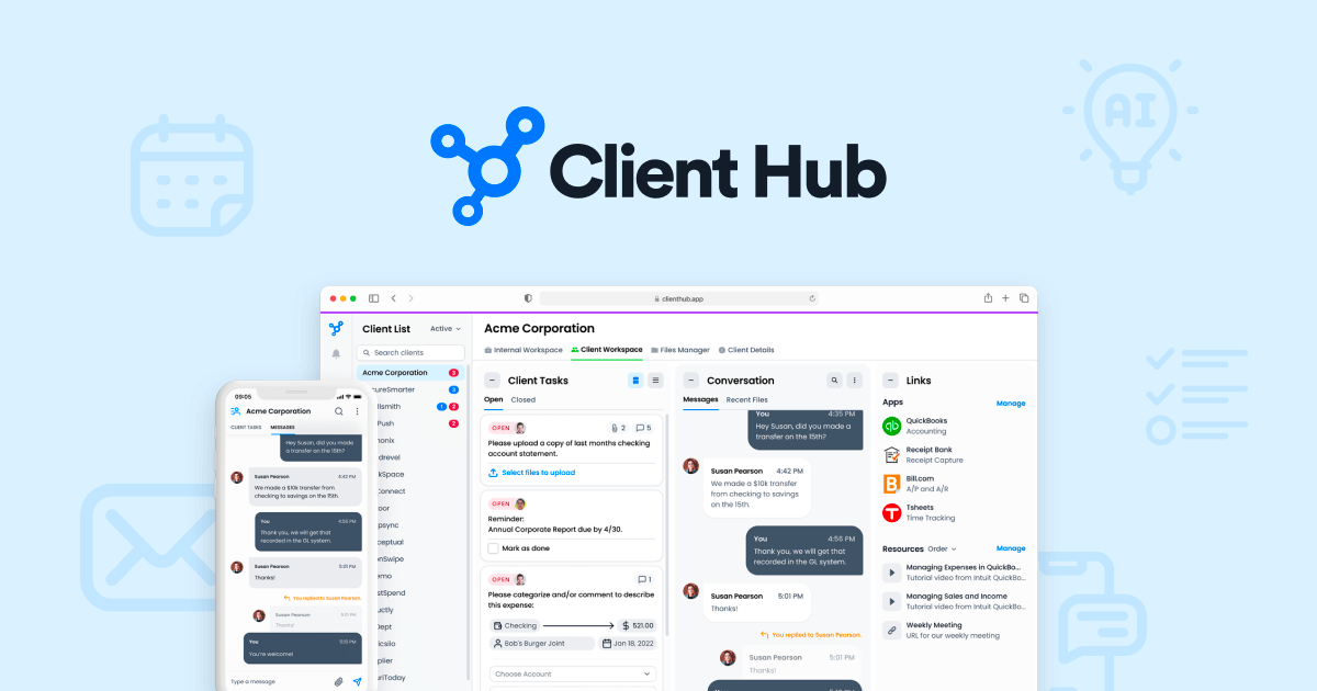 Client Hub 截图