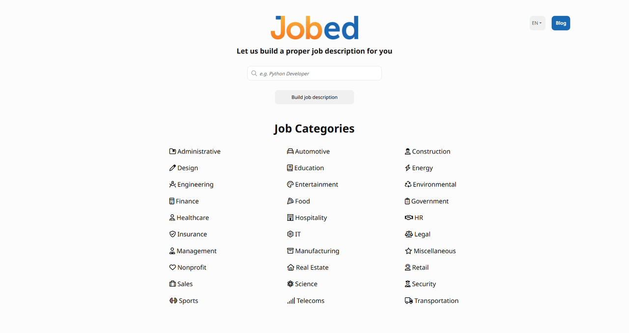 Jobed.ai 截图