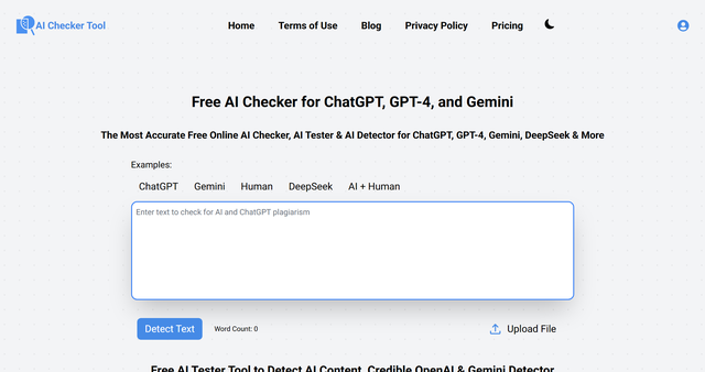 AI Checker Tool