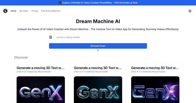 Dream Machine AI