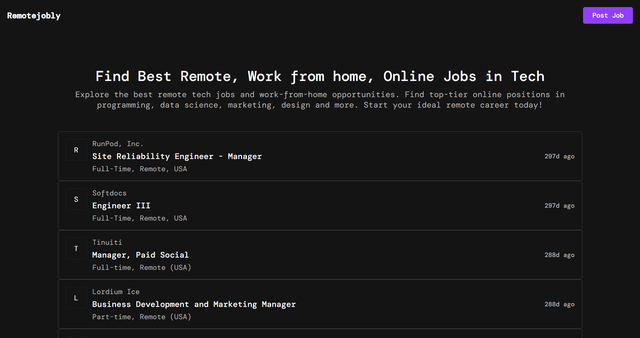 Remotejobly