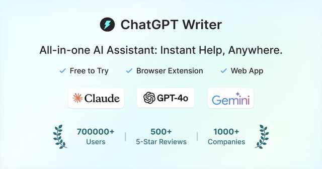 ChatGPT Writer