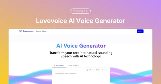 Lovevoice AI
