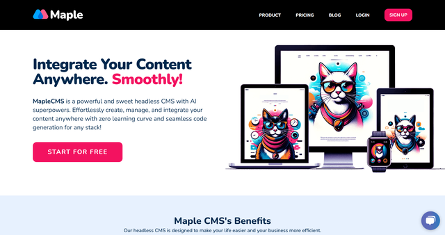 Maple CMS