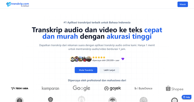 Transkrip.com