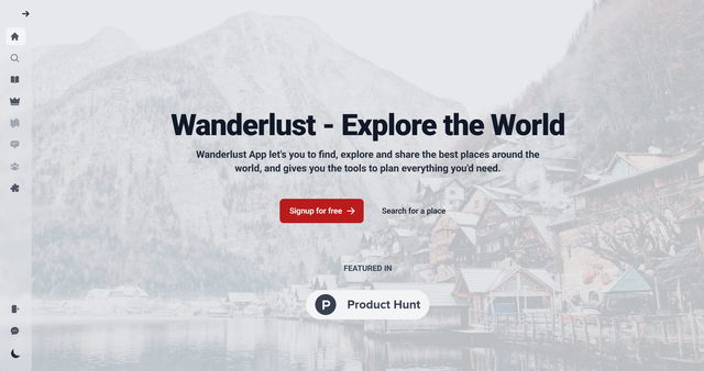 Wanderlust App