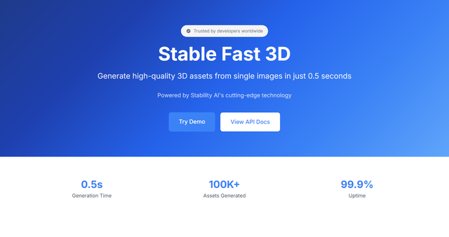 Stable Fast 3D (SF3D)