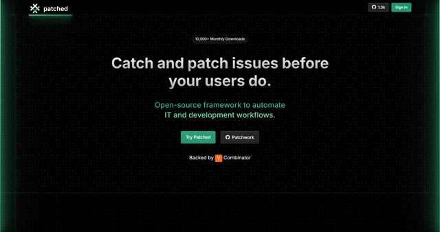 Patched