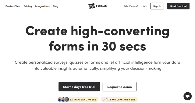 Yay! Forms