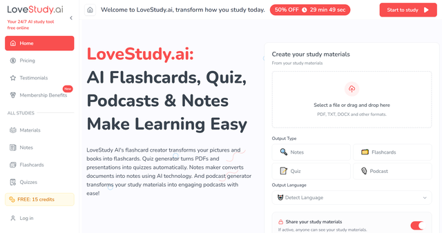 LoveStudy.ai