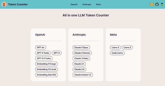 Token Counter
