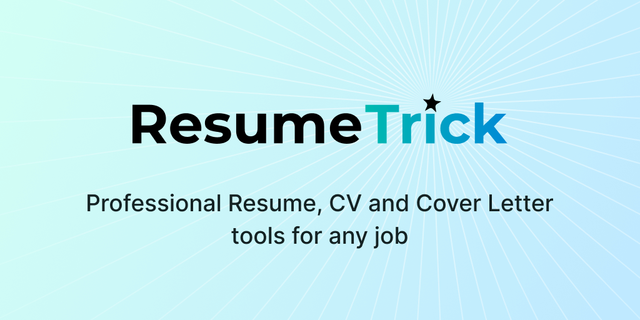 Resume Trick