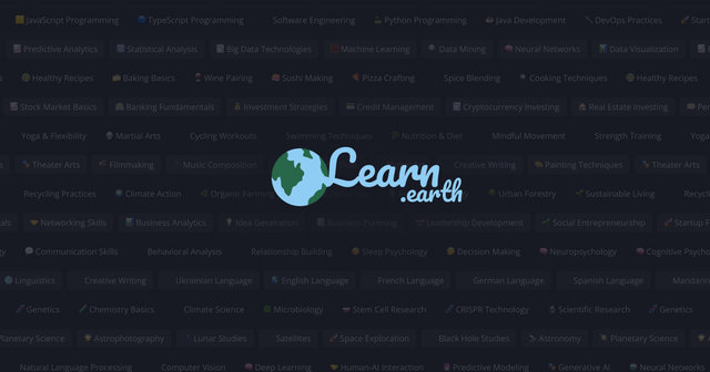 Learn Earth